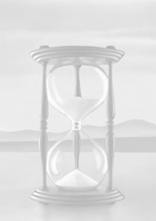 A hourglass on a lake

Description automatically generated